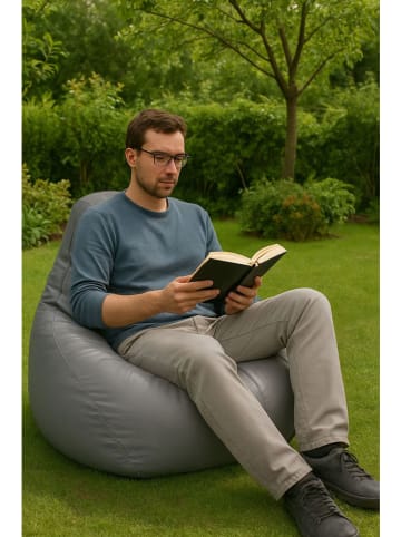 FLORIANE GARDEN Sitzsack in Grau - (B)80 x (H)75 x (T)30 cm