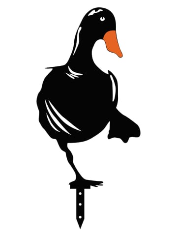 FLORIANE GARDEN 6er-Set: Gartendeko in Schwarz