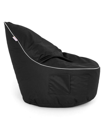 FLORIANE GARDEN Sitzsack in Schwarz - (B)80 x (H)75 x (T)30 cm