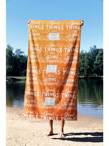 Elizabed Strandtuch "Good Things" in Bunt/ Orange