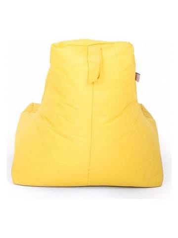 FLORIANE GARDEN Zitzak geel - (B)75 x (H)80 x (D)55 cm