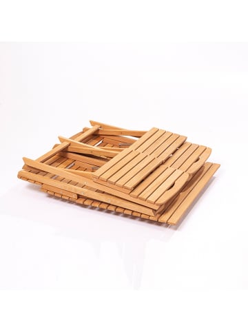 FLORIANE GARDEN 5-delige tuinmeubelset lichtbruin