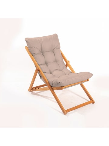 FLORIANE GARDEN 3-delige tuinmeubelset lichtbruin/beige