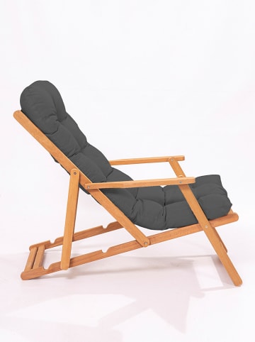 FLORIANE GARDEN 3-delige tuinmeubelset lichtbruin/grijs