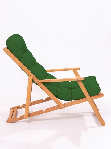 FLORIANE GARDEN Klappstuhl in Hellbraun/ Grün - (B)66 x (H)110 x (T)48 cm