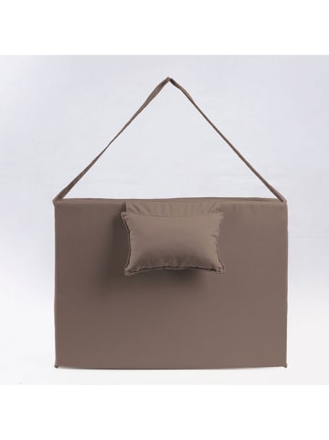 FLORIANE GARDEN Bodenmatratze in Taupe - (L)180 x (B)55 x (H)5 cm