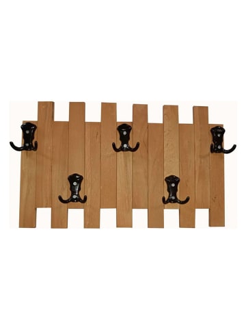 FLORIANE GARDEN Wandgarderobe in Hellbraun - (B)51 x (H)31 cm