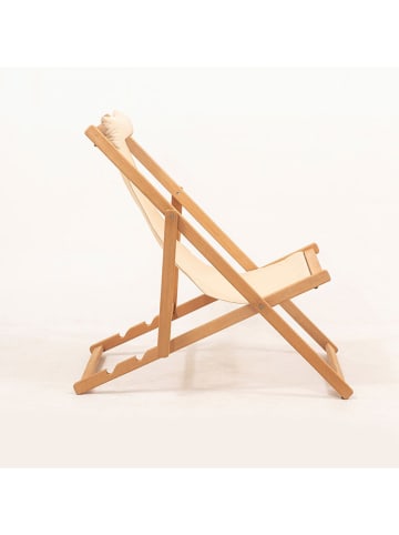 FLORIANE GARDEN 3-delige tuinmeubelset crème/lichtbruin