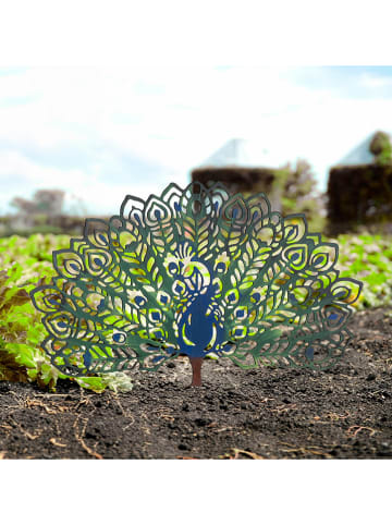 FLORIANE GARDEN Gartendekoration in Blau/ Grün - (B)61 x (H)38 cm