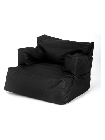 FLORIANE GARDEN Sitzsack in Schwarz - (B)80 x (H)80 x (T)30 cm