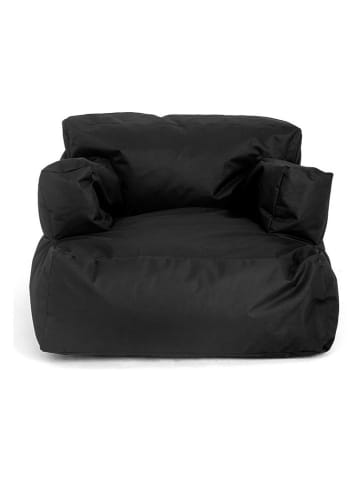 FLORIANE GARDEN Sitzsack in Schwarz - (B)80 x (H)80 x (T)30 cm