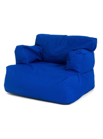 FLORIANE GARDEN Sitzsack in Blau - (B)80 x (H)80 x (T)30 cm