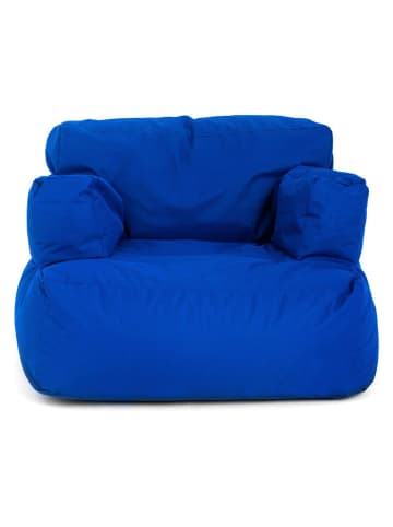 FLORIANE GARDEN Sitzsack in Blau - (B)80 x (H)80 x (T)30 cm