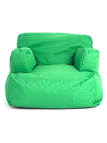 FLORIANE GARDEN Sitzsack in Grün - (B)80 x (H)80 x (T)30 cm