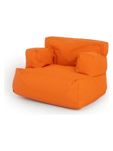 FLORIANE GARDEN Sitzsack in Orange - (B)80 x (H)80 x (T)30 cm