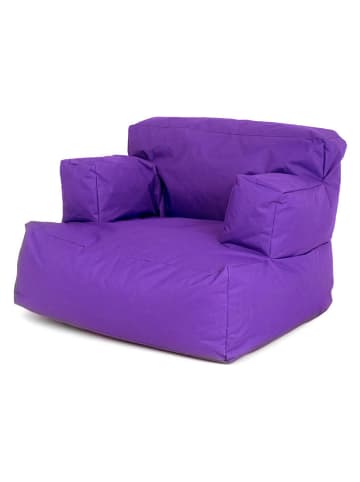FLORIANE GARDEN Sitzsack in Lila - (B)80 x (H)80 x (T)30 cm