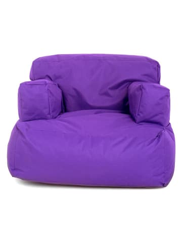 FLORIANE GARDEN Worek w kolorze fioletowym do siedzenia - 80 x 80 x 30 cm