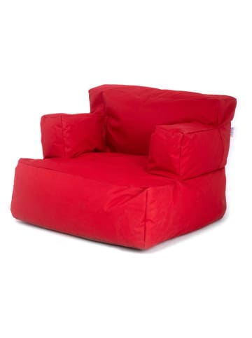FLORIANE GARDEN Sitzsack in Rot - (B)80 x (H)80 x (T)30 cm