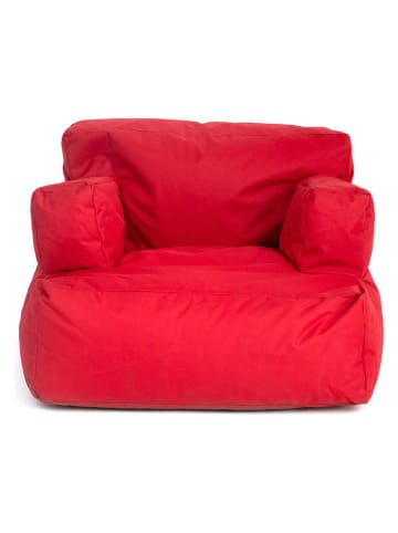 FLORIANE GARDEN Worek w kolorze czerwonym do siedzenia - 80 x 80 x 30 cm