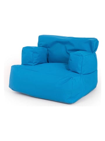 FLORIANE GARDEN Sitzsack in Hellblau - (B)80 x (H)80 x (T)30 cm