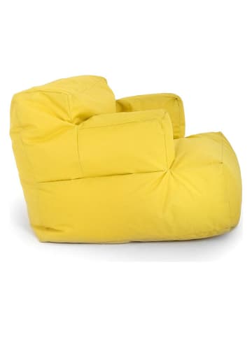 FLORIANE GARDEN Zitzak geel - (B)80 x (H)80 x (D)30 cm