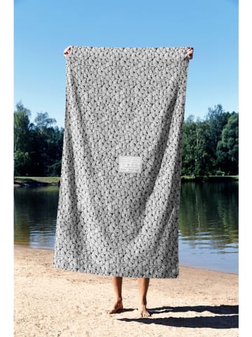 FLORIANE GARDEN Strandlaken oranje/turquoise