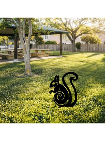 FLORIANE GARDEN Dekoracja ogrodowa w kolorze czarnym - 23 x 29 cm