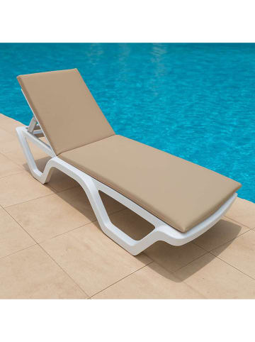 FLORIANE GARDEN Sonnenliegenkissen in Beige