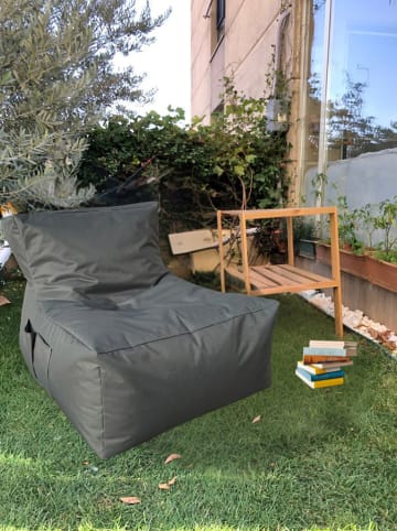 FLORIANE GARDEN Sitzsack in Grau - (B)75 x (H)70 x (T)95 cm