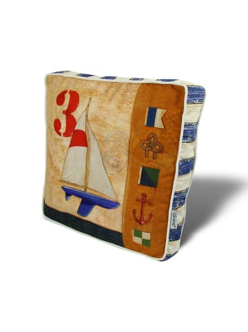 FLORIANE GARDEN Stoelkussen beige/lichtbruin