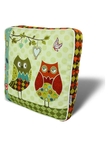 FLORIANE GARDEN Stoelkussen groen/meerkleurig