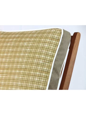 FLORIANE GARDEN Poduszka w kolorze khaki na krzesło