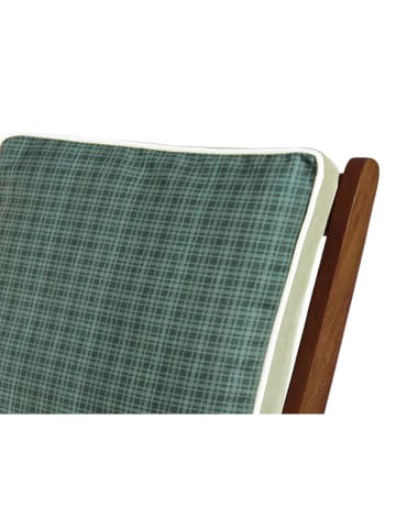 FLORIANE GARDEN Stuhlkissen in Dunkelgrün/ Khaki