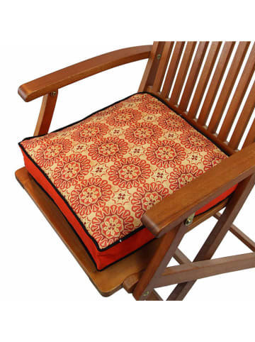 FLORIANE GARDEN Poduszka w kolorze pomarańczowym na krzesło