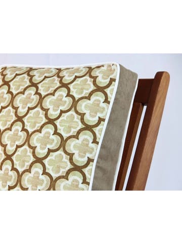 FLORIANE GARDEN Stoelkussen groen/kaki