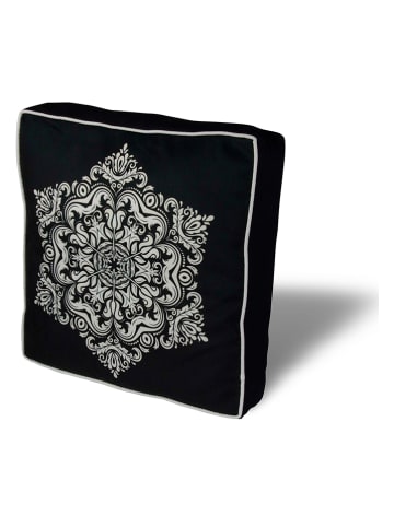 FLORIANE GARDEN Stoelkussen zwart