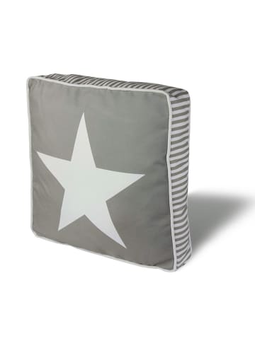 FLORIANE GARDEN Poduszka w kolorze jasnoszaro-białym na krzesło