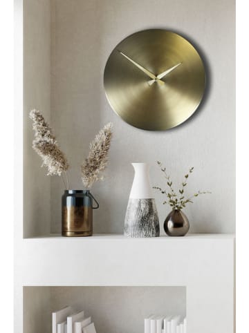 Scandinavia Concept Wandklok goudkleurig - Ø 35 cm