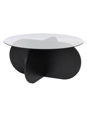 Scandinavia Concept Couchtisch "Aeris" in Schwarz - (H)35 x Ø 75 cm
