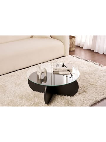 Scandinavia Concept Couchtisch "Aeris" in Schwarz - (H)35 x Ø 75 cm