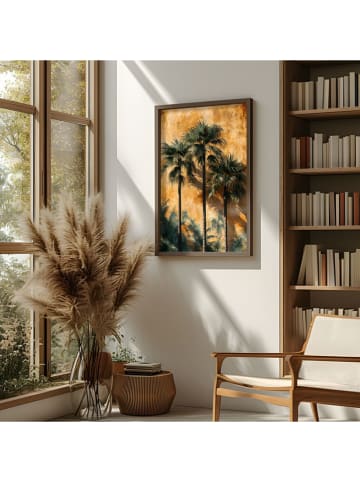 Scandinavia Concept Gerahmter Kunstdruck - (B)50 x (H)70 cm