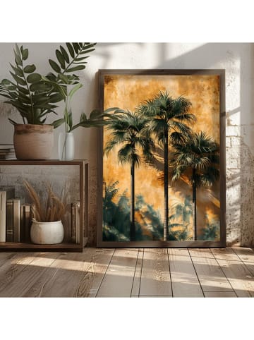 Scandinavia Concept Gerahmter Kunstdruck - (B)50 x (H)70 cm