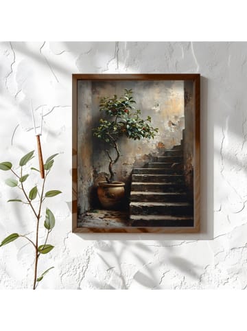 Scandinavia Concept Gerahmter Kunstdruck - (B)35 x (H)47 cm