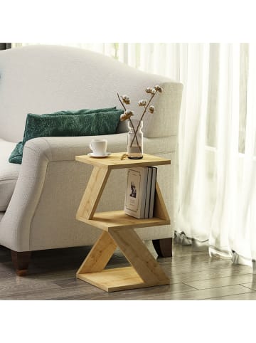 Scandinavia Concept Bijzetkast "Albeni" lichtbruin - (B)30 x (H)50 x (D)30 cm