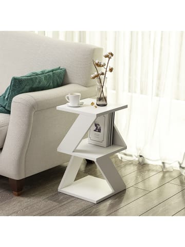 Scandinavia Concept Bijzetkast "Albeni" wit - (B)30 x (H)50 x (D)30 cm