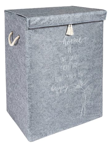 Scandinavia Concept Aufbewahrungskorb in Grau - (B)55 x (H)30 x (T)40 cm