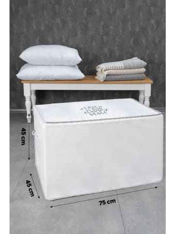 Scandinavia Concept Opbergmand wit - (B)75 x (H)45 x (D)45 cm