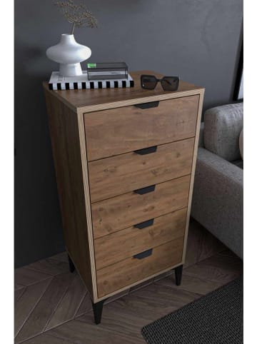 Scandinavia Concept Komoda "Arden" w kolorze brązowym - 50 x 105 x 40 cm