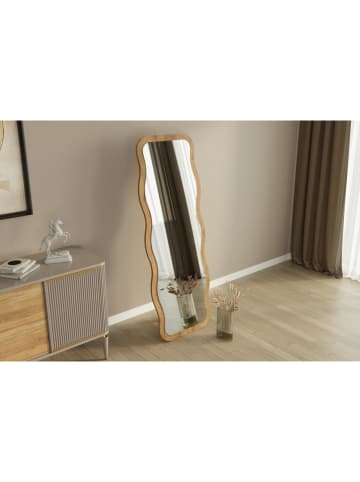 Scandinavia Concept Spiegel "Aror" in Hellbraun - (B)50 x (H)160 cm