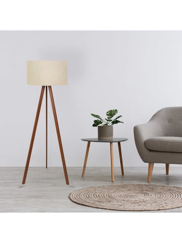Scandinavia Concept Standleuchte in Beige/ Braun - (H)140 x Ø 38 cm